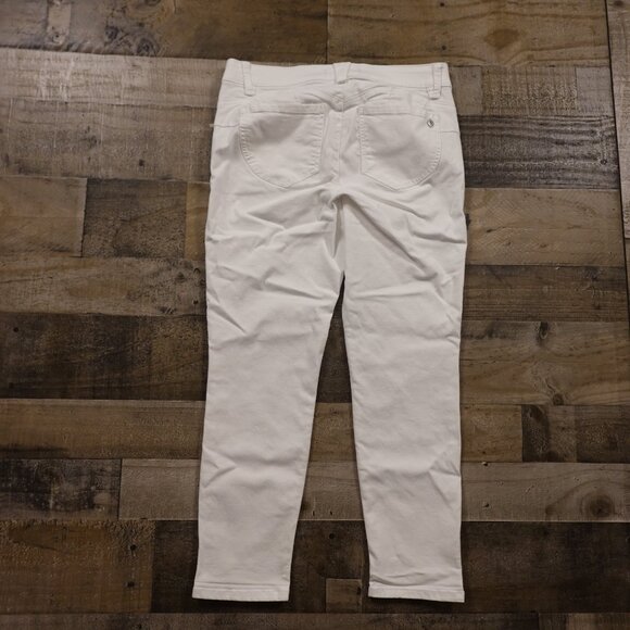 Democracy “Ab”solution White Ankle Jeans Women’s Size 10 - Picture 10 of 11